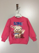 Утепленный cвитшот для девочки TRP303