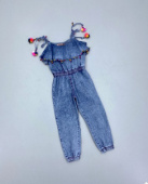 Джинсовый комбинезон для девочки TRP7089 Джинсовый комбинезон для девочки TRP7089