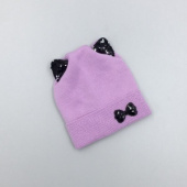 Утеплённая шапка с ушками TRP5065